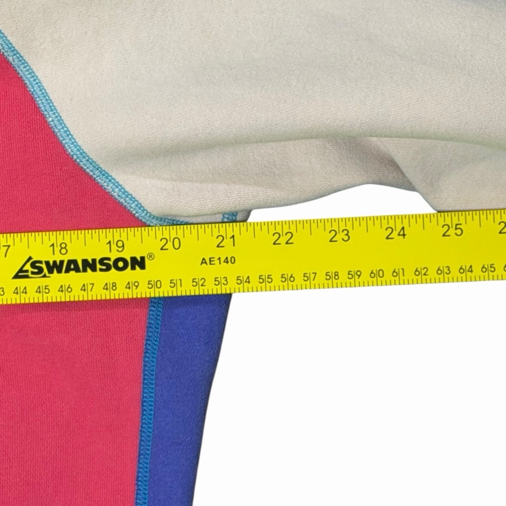 Lululemon Hoodie Womens Scuba Full Zip Color Block Pockets Athleisure‎ 21x23.5" - Picture 7 of 7